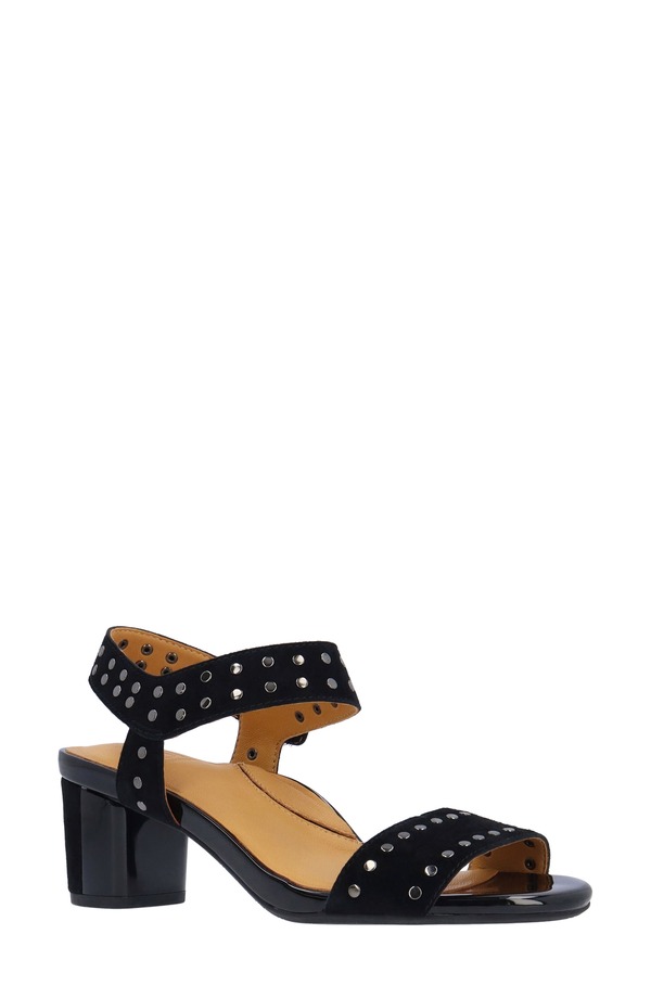 ラモールドピード レディース シューズ 踵 サンダル L\u0027Amour des Pieds Maddex Studded Sandal Black 黒いこと