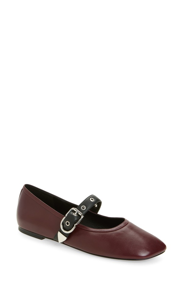 スリーワンフィリップリム レディース シューズ パンプス 3.1 Phillip Lim ID Mary Jane Flat Ox Blood オックスブラッド画像