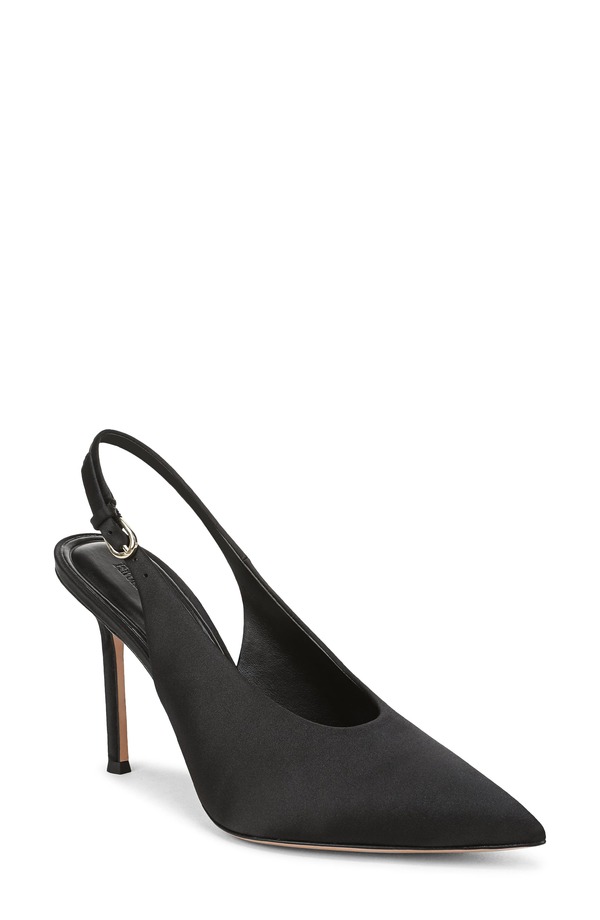 フェイバリット ドーター レディース シューズ 踵 サンダル Favorite Daughteremy Pointed Toe Slingback Sandal Black 黒いこと