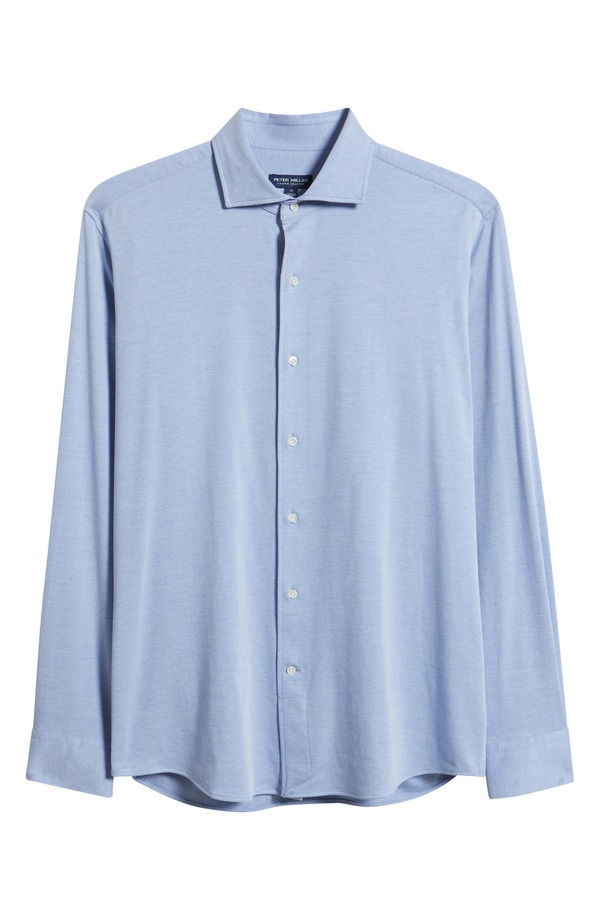 ピーター・ミラー メンズ トップス シャツ Peter Millar Excursionist Flex Tailored Fit Wrinkle Resistant Button-Up Shirt Dusk Blue ブルー 47,280円