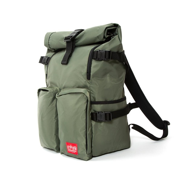 マンハッタンポーテージ レディース バッグ バックパック・リュックサック ナイロン Manhattan Portage Flight Nylon Focus Backpack Olive オリーブ