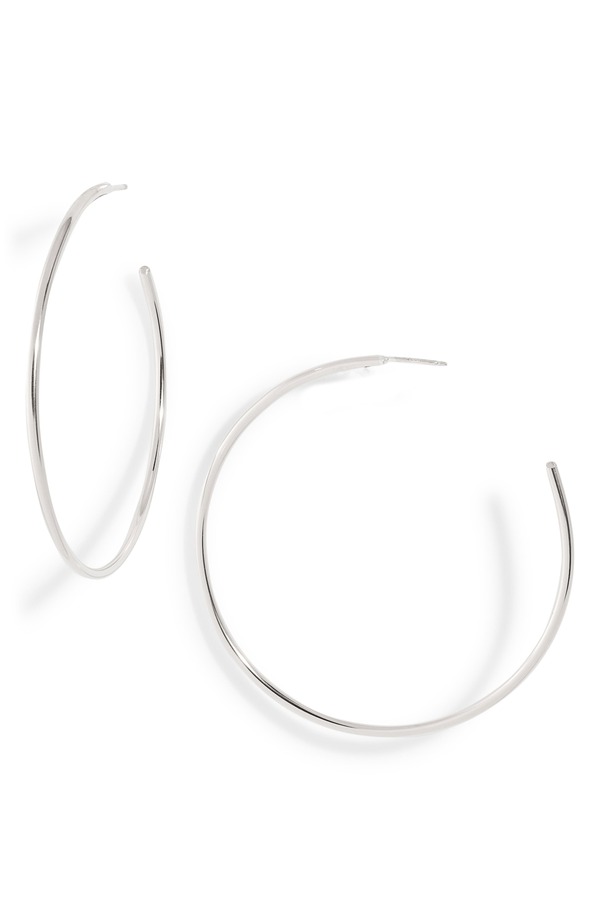 ナシェル レディース アクセサリー ピアス・イヤリング Nashelleveryday Hoop Earringsterling Silver シルバー｜ReVida 店