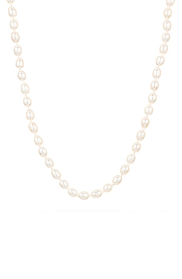 アディナ レイター レディース アクセサリー ネックレス・チョーカー レース Adina Reyter Freshwater Pearl Necklace Yellow Gold イエロー｜ReVida 店