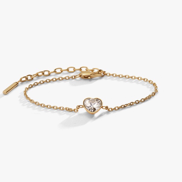アレックスアンドアニ レディース アクセサリー ブレスレット・バングル・アンクレット Alex and Ani Heart Bracelet Gold ゴールド