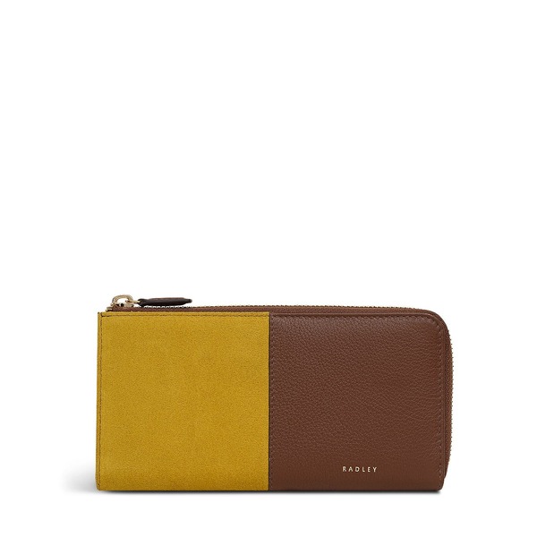 ラドリー レディース 付属品 紙入れ Radley Chilworth Street Large Zip Around Wallet Ochre