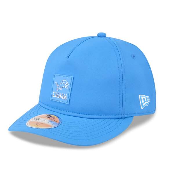 ニューエラ メンズ アクセサリー 帽子 Men New Era Blue Detroit Lions 2025 Sideline Retro Crown 59FIFTY Fitted Hat Blue ブルー