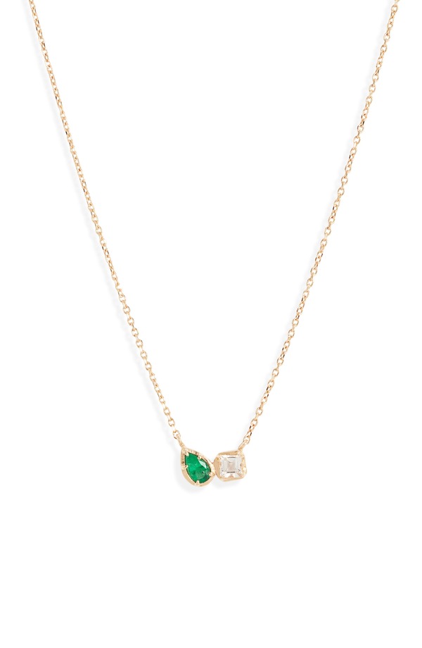 アンジー レディース アクセサリー ネックレス・チョーカー レース Anzie Mlia Toi Et Moi Necklace Green グリーン｜ReVida 店