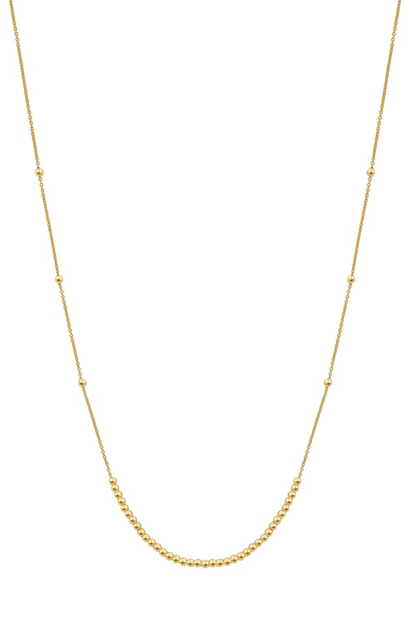 ボニー レヴィ レディース アクセサリー ネックレス・チョーカー レース Bony Levy 14K Gold Beaded Frontal Necklace 14K Yellow Gold イエロー