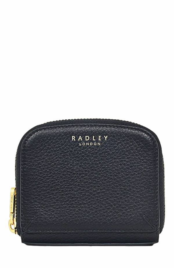 ラドリー レディース 付属物 札入れ スピード競技 Radley Dukes Place Medium Zip Around Wallet Black 黒いこと バッグ・小物・ブランド雑貨-レディース財布