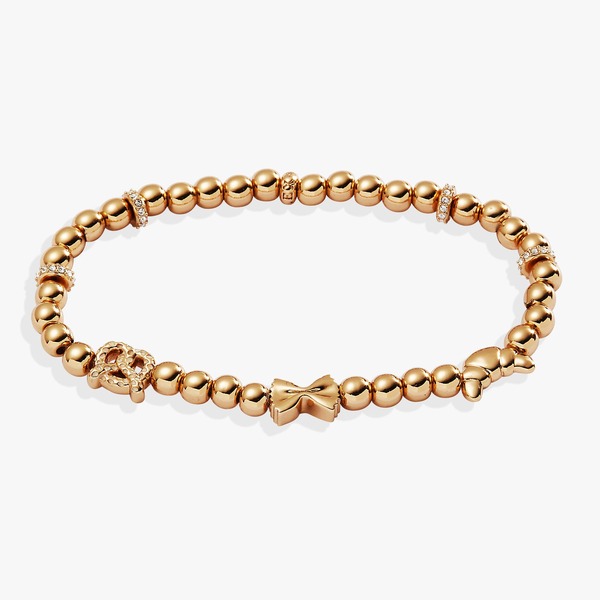 アレックスアンドアニ レディース アクセサリー ブレスレット・バングル・アンクレット Alex and Ani Carbs Are My Love Language Beaded Stretch Bracelet Carbs Are My Love Language