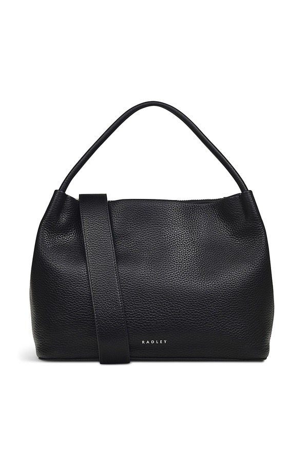 ラドリー レディース 御徒面子 Radley Ivydale Road Medium Ziptop Satchel Bag Black 黒いこと バッグ-バッグ・小物・ブランド雑貨