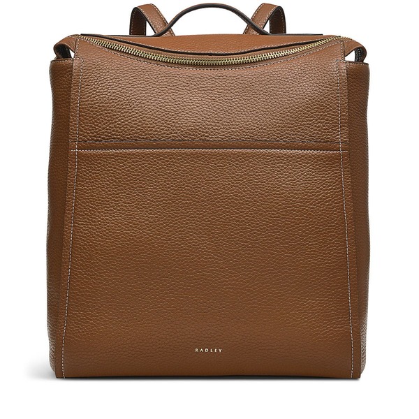 ラドリー レディース 御徒面子 うしろ側容器に並べる・背嚢 Radley Oak Street Medium Ziptop Backpack Saddle