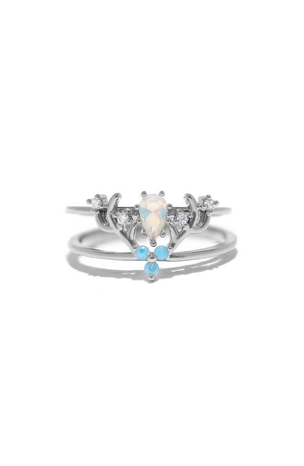ガール ズクルー レディース アクセサリー 指輪 Girls Crew Harry Potter Patronus Ring Silver シルバー
