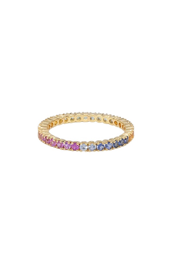 セチクチュール レディース アクセサリー 指輪 Sethi Couture Rainbow Sapphire Ring Yellow Gold イエロー 249,400円