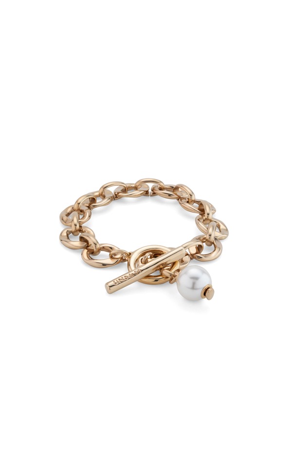 ウノデ 50 レディース アクセサリー ブレスレット・バングル・アンクレット UNODE50 Luna Link Bracelet Gold ゴールド