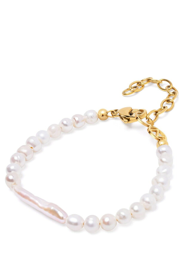 ナイアヤラ レディース アクセサリー ブレスレット・バングル・アンクレット Nialaya Mermaid Pearl Bracelet White ホワイト