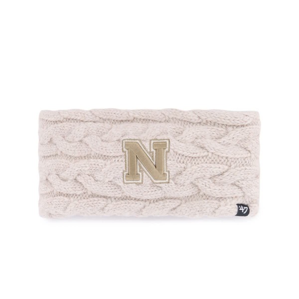 フォーティーセブン レディース アクセサリー 帽子 ニット Women's '47 Natural Nebraska Huskers Core & Inline Latte Knit Headband Natural