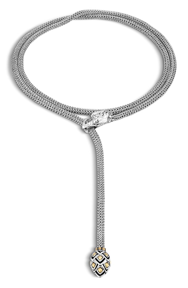 ジョン・ハーディー レディース アクセサリー ネックレス・チョーカー レース John Hardy Naga Y-Necklace Silver And Gold ゴールド｜ReVida 店 233,460円