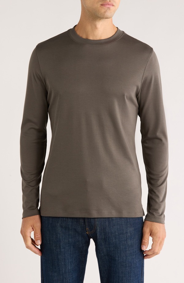 ロバートバラケット メンズ トップス Tシャツ Robert Barakett Georgia Long Sleeve T-Shirt Beluga