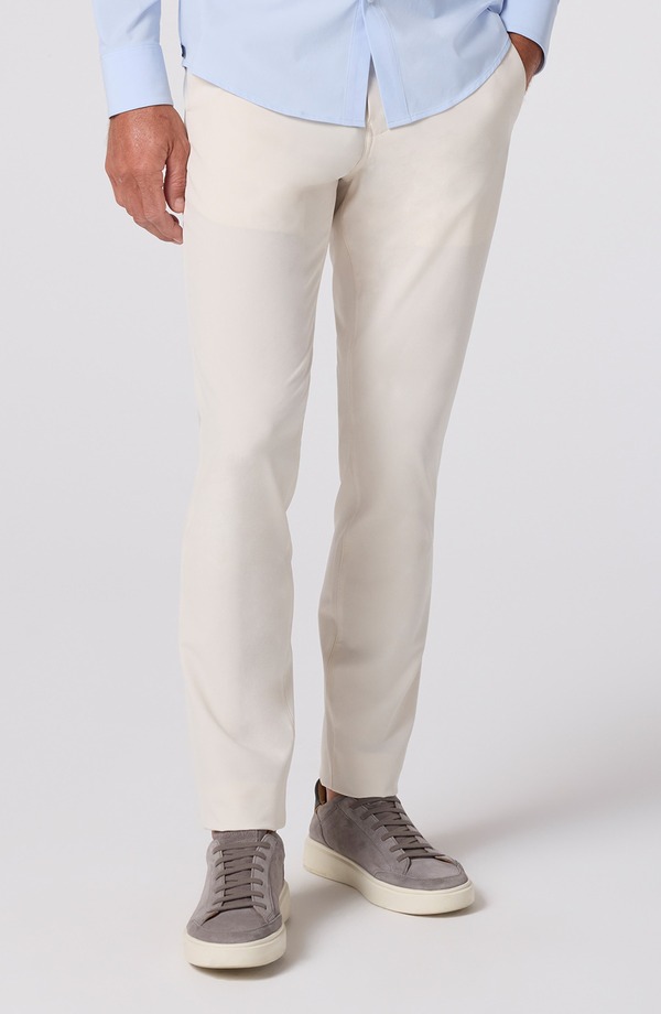 ミズンメイン メンズ ボトムス カジュアルパンツ Mizzen+Main Helmsman Flat Front Chinos Oat