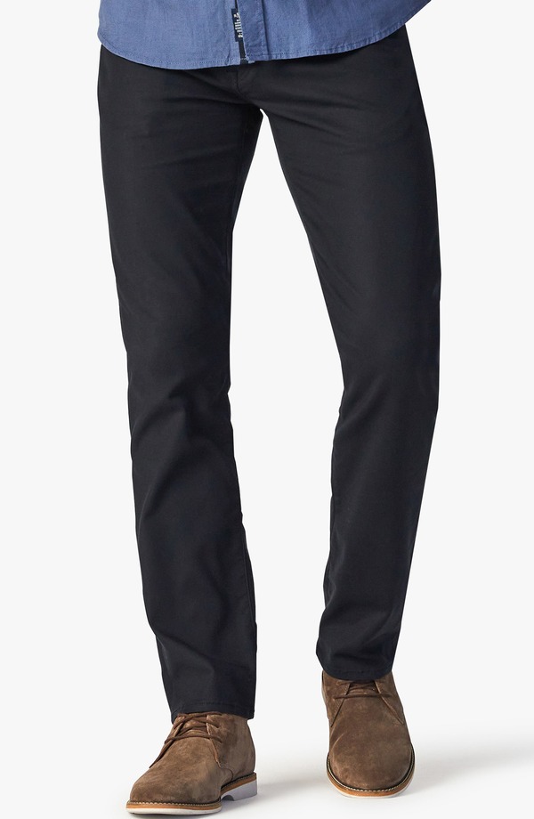 ３４ヘリテージ メンズ ボトムス ジーンズズボン下 伸び伸びする填まる デニム 34 Heritage Charisma Relaxed Fit Jeans Black High Flyer 黒いこと