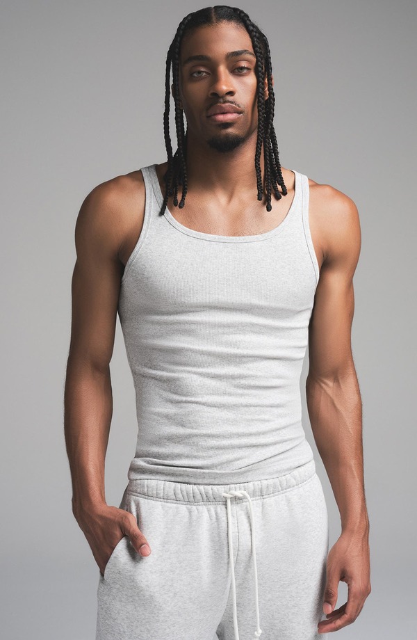 スキムズ メンズ トップス Tシャツ コットン SKIMS 3-Pack Rib Stretch Cotton Tanks Ecru Multi エクリュ 16,265円