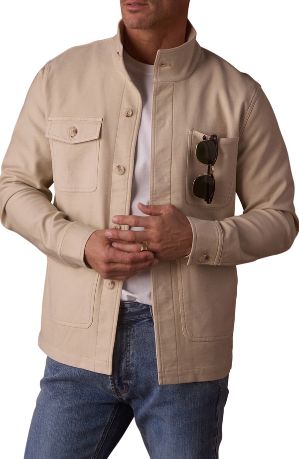 ノーマルブランド メンズ トップス シャツ パイル コート The Normal Brand Comforterry Cloth Chore Coat Birch
