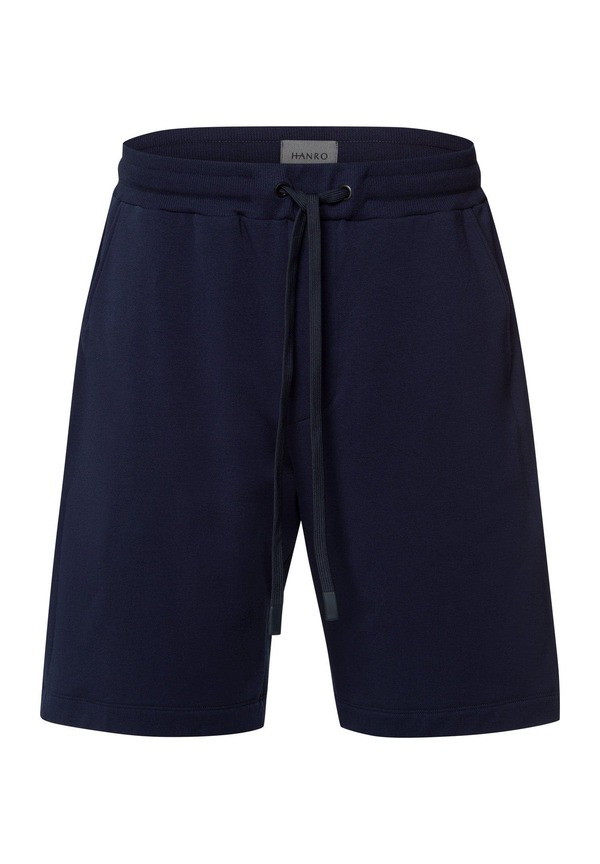 ハンロ メンズ ボトムス ハーフパンツ・ショーツ ショートパンツ コットン Hanro Naturaliving Organicotton Drawstring Shorts Deep Navy ネイビー