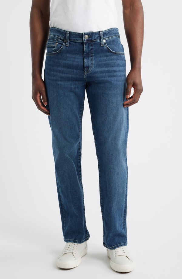 マーヴィ ジーンズ メンズ ボトムス デニムパンツ ストレート Mavi Jeans Matt Relaxed Straight Leg Jeans Used Brushed Organic