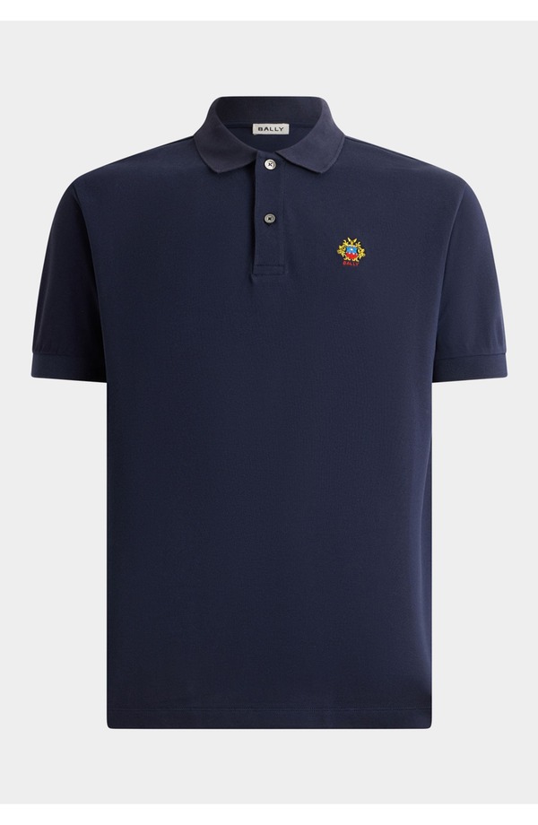 バリー メンズ トップス ポロシャツ Bally Polo Shirt Blue ブルー