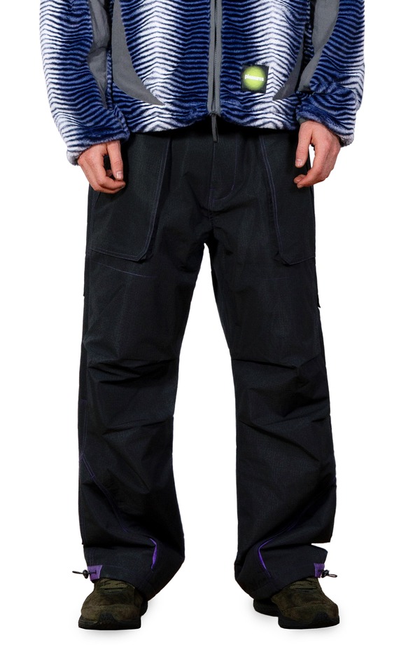 プレジャーズ メンズ ボトムス 心地好いズボン下 PLEASURES Velocity Tactical Pants Black 黒いこと