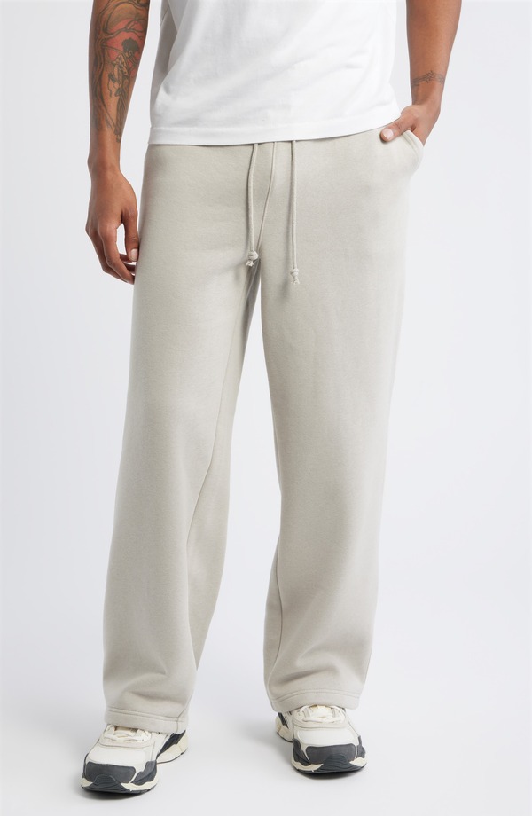 ビーピー メンズ ボトムス 心地よいズボン下 引っ切り無い スウェットパンツ フリース BP. Straight Leg Fleece Sweatpants Grey Owl 薄墨色 ズボン・パンツ-メンズファッション