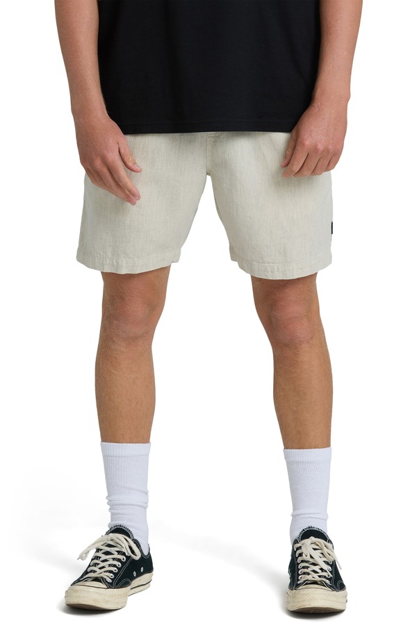 ビラボン メンズ ボトムス ハーフパンツ・ショーツ コットン リネン Billabong Sano Cotton & Linen Walk Short Chino Heather ヘザー