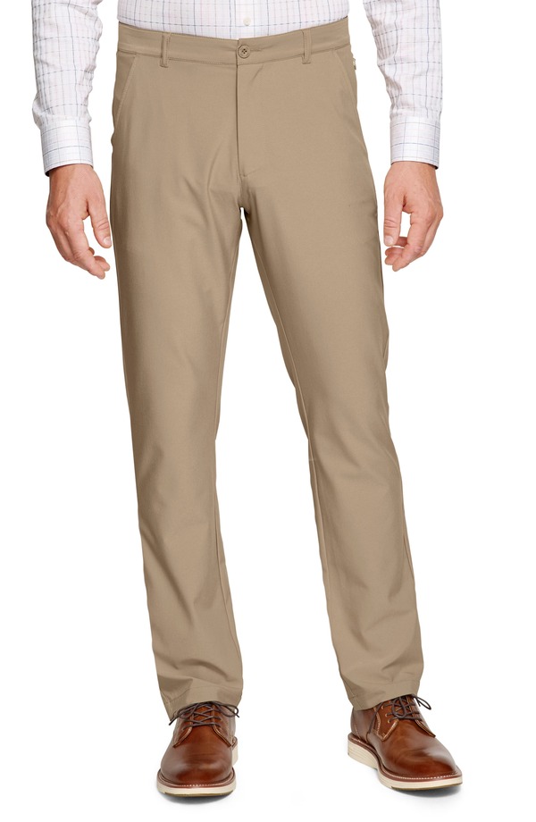 ジョンストンアンドマーフィー メンズ ボトムス カジュアルパンツ Johnston & Murphy XC4 Performance Flat Front Pants Beige ベージュ｜ReVida 店