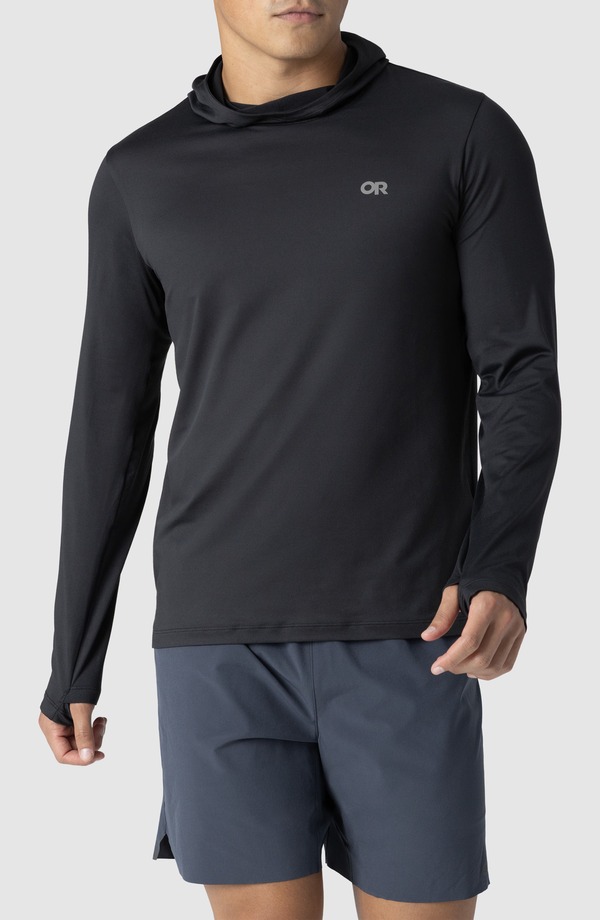 アウトドアリサーチ メンズ アウター パーカー・スウェット Outdooresearch ActiveIce Spectrum Sun Hoodie Black ブラック