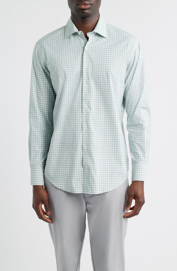 ピーター・ミラー メンズ トップス シャツ Peter Millar Lewis Performance Twill Button-Up Shirt Grandview