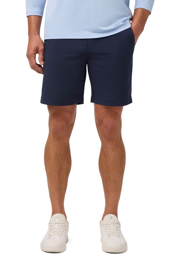 ミズンメイン メンズ ボトムス 二分の一ズボン下・さる股引き 遊撃手ズボン下 Mizzen+Main Deck Performance Shorts Navy Solid 米国海軍