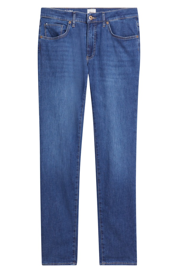 ブラックス メンズ ボトムス デニムパンツ ジーンズ Brax Chuck Hi-Flex Light Modern Fit Jeans Dark Blue Used ブルー｜ReVida 店