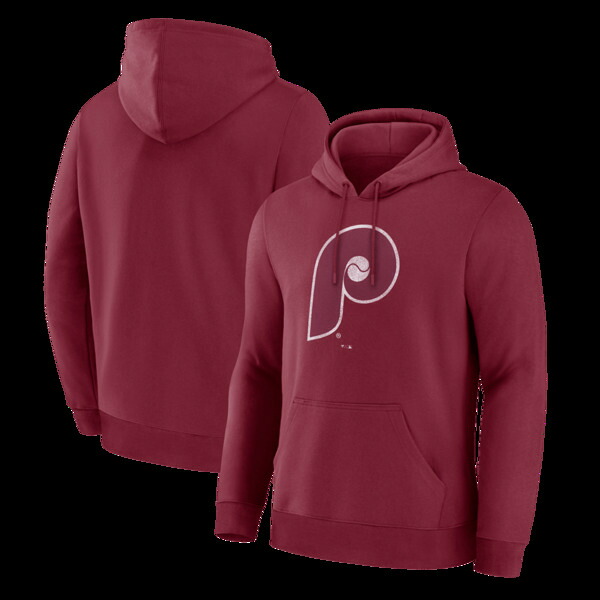 ファナティクス メンズ アウター パーカー・スウェット Men's Fanatics Burgundy Philadelphia Phillies Legacy Hoodie Burgundy バーガンディ