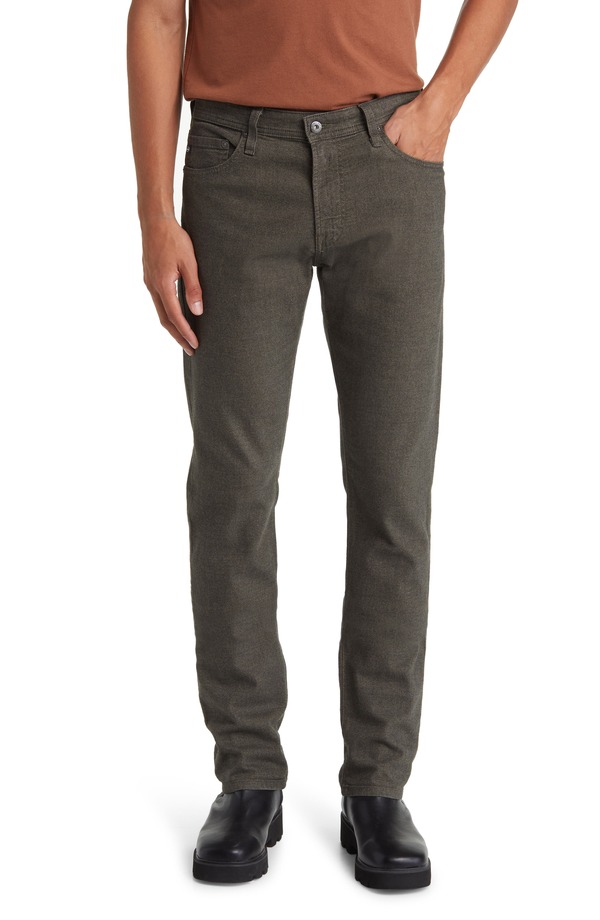 エージー メンズ ボトムス カジュアルパンツ ストレート AG Everett Slim Straight Leg Pants Forest Mist フォレスト