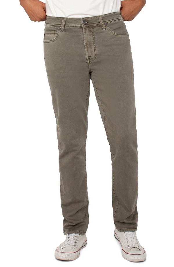 リヴァプール ロサンゼルス メンズ ボトムス カジュアルパンツ ストレート Liverpoolos Angeles Regent Relaxed Straight Leg Twill Pants Pewter Green ピューター