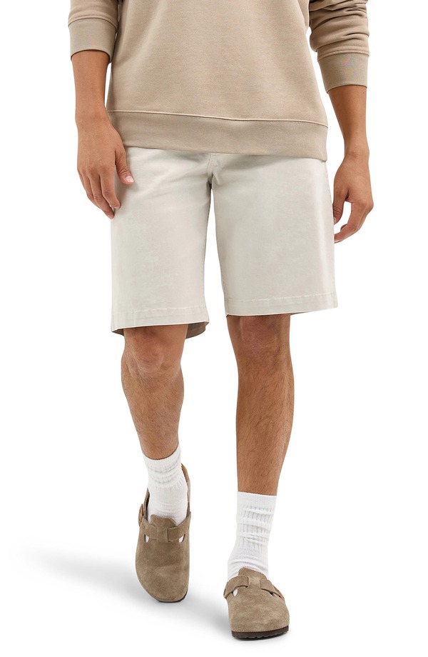 ラングラー メンズ ボトムス ハーフパンツ・ショーツ ショートパンツ コットン Wrangler Casey Jonestretch Cotton Shorts Pelican｜ReVida 店