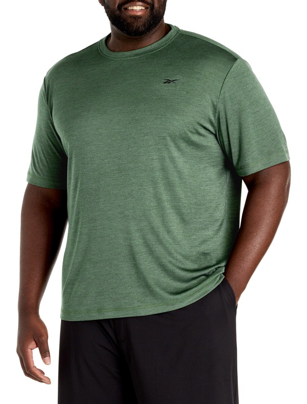 リーボック メンズ トップス Tシャツ トール Reebok Big & Tall ID Train Melange Performance Tee Field Green グリーン 11,886円