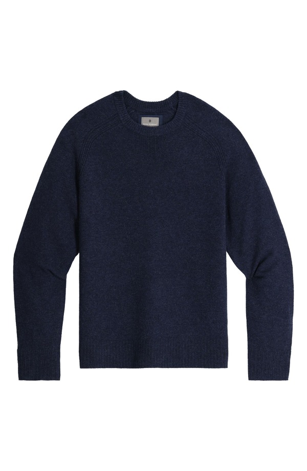 ロイヤルロビンズ メンズ アウター パーカー・スウェット クルーネック ウール ROYAL ROBBINS Rockcraft Merino Wool Crewneck Pullover Deep Blue Heather ヘザー｜ReVida 店
