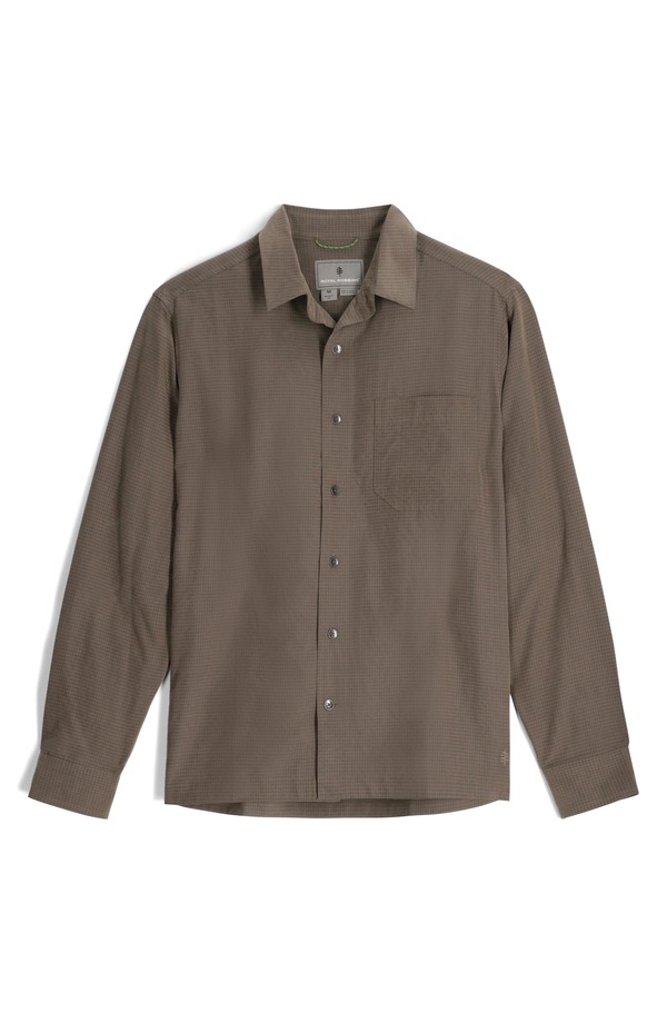 ロイヤルロビンズ メンズ トップス シャツ ROYAL ROBBINS Desert Pucker Shirt Everglade