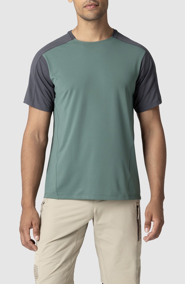 アウトドアリサーチ メンズ トップス Tシャツ ヒール Outdooresearch Freewheel Mountain Bike T-Shirt Storm/ Malachite