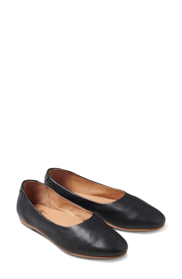 ビーク レディース シューズ パンプス レザー Beek Swiftlet Leather Ballet Slipper Black ブラック｜ReVida 店