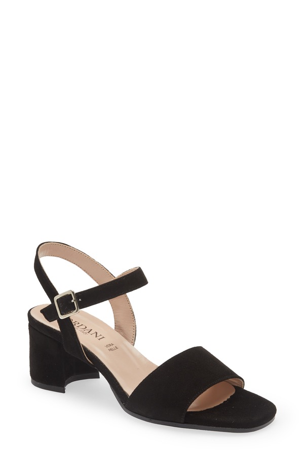 コルダーニ レディース シューズ ヒール サンダル Cordanirisse Block Heel Sandal Black Suede ブラック|ReVida 店
