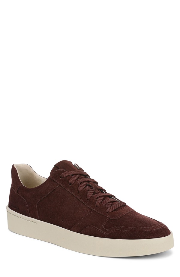 ヴィンス メンズ シューズ スニーカー Vince Peyton Sneaker Oxblood オックスブラッド画像