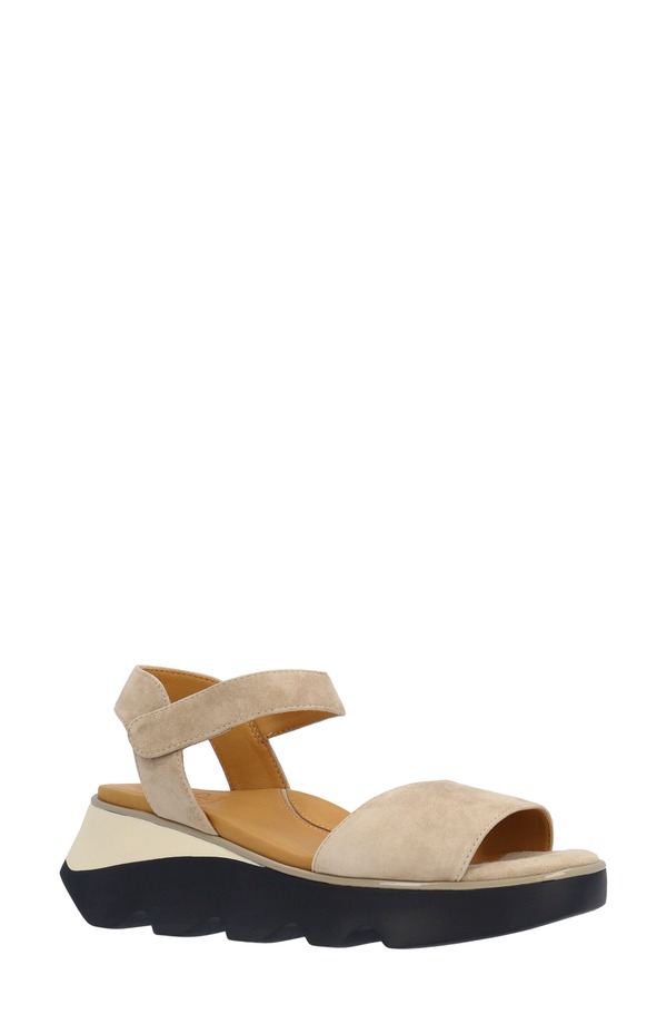 ラモールドピード レディース シューズ 踵 サンダル L\u0027Amour des Pieds Halsten Sandal Taupe トープ